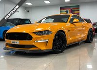 USED 2018 18 FORD MUSTANG 5.0 GT 2d 444 BHP CUSTOM PACK 2 + RECARO SEATS - EXCLUSIVE BODY COLOUR ORANGE FURY!