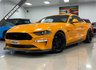 USED 2018 18 FORD MUSTANG 5.0 GT 2d 444 BHP CUSTOM PACK 2 + RECARO SEATS - EXCLUSIVE BODY COLOUR ORANGE FURY!