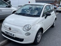 USED 2013 63 FIAT 500 1.2 POP 3d 69 BHP LOW &pound;35 TAX ++ 65 MPG