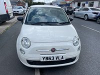 USED 2013 63 FIAT 500 1.2 POP 3d 69 BHP LOW &pound;35 TAX ++ 65 MPG