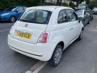 USED 2013 63 FIAT 500 1.2 POP 3d 69 BHP LOW &pound;35 TAX ++ 65 MPG