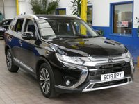 USED 2019 19 MITSUBISHI OUTLANDER 2.0 JURO 5d 148 BHP 7 SEATS APP SAT NAV REAR CAMERA PARKING SENSORS 1 OWNER MITSUBISHI WARRANTY TILL MAY2024