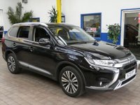 USED 2019 19 MITSUBISHI OUTLANDER 2.0 JURO 5d 148 BHP 7 SEATS APP SAT NAV REAR CAMERA PARKING SENSORS 1 OWNER MITSUBISHI WARRANTY TILL MAY2024