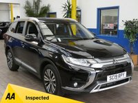 USED 2019 19 MITSUBISHI OUTLANDER 2.0 JURO 5d 148 BHP 7 SEATS APP SAT NAV REAR CAMERA PARKING SENSORS 1 OWNER MITSUBISHI WARRANTY TILL MAY2024