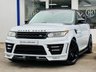 USED 2015 15 LAND ROVER RANGE ROVER SPORT 3.0 SDV6 AUTOBIOGRAPHY DYNAMIC LUMMA KIT OPEN PAN ROOF HEAT & COOL SEATS SAT NAV REAR CAM STEPS ULEZ SLIDING PAN ROOF~HEAT & COOL SEATS