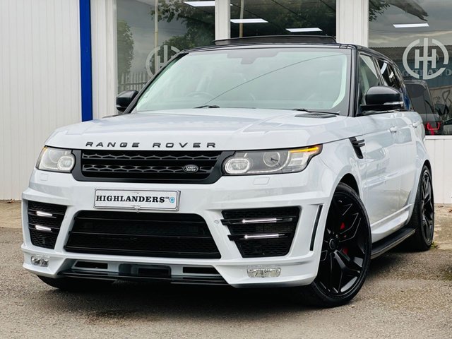 2015 15 Land Rover Range Rover Sport 3.0 SDV6 AUTOBIOGRAPHY DYNAMIC LUMMA KIT OPEN PAN ROOF HEAT & COOL SEATS SAT NAV REAR CAM STEPS ULEZ