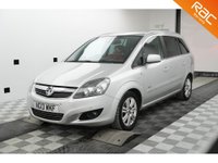 USED 2013 13 VAUXHALL ZAFIRA 1.6 DESIGN NAV 5d 113 BHP HEATED SEATS - FULL MOT - LOW MILES