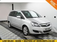 USED 2013 13 VAUXHALL ZAFIRA 1.6 DESIGN NAV 5d 113 BHP HEATED SEATS - FULL MOT - LOW MILES