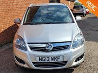 USED 2013 13 VAUXHALL ZAFIRA 1.6 DESIGN NAV 5d 113 BHP HEATED SEATS - FULL MOT - LOW MILES