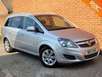 USED 2013 13 VAUXHALL ZAFIRA 1.6 DESIGN NAV 5d 113 BHP HEATED SEATS - FULL MOT - LOW MILES
