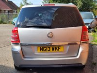 USED 2013 13 VAUXHALL ZAFIRA 1.6 DESIGN NAV 5d 113 BHP HEATED SEATS - FULL MOT - LOW MILES