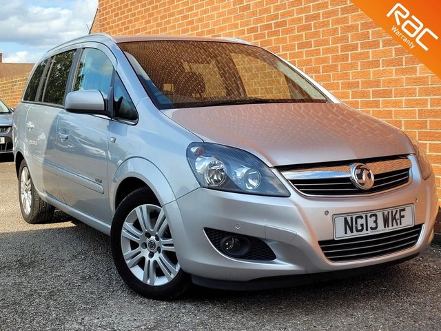 2013 13 Vauxhall Zafira 1.6 DESIGN NAV 5d 113 BHP