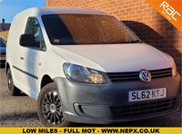 USED 2012 62 VOLKSWAGEN CADDY 1.6 C20 TDI 75 74 BHP  NO VAT 