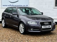 USED 2012 12 AUDI A3 1.6 TDI SPORT 5d 103 BHP www.suffolkcarcentre.co.uk - Located at Lowestoft