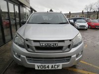 USED 2014 64 ISUZU D-MAX 2.5 TD EIGER DCB 0d 164 BHP 