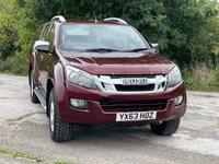 USED 2013 63 ISUZU D-MAX 2.5 TD UTAH VISION DCB 164 BHP EXCELLENT VALUE TRUCK