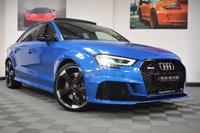 USED 2019 69 AUDI RS3 SALOON 2.5 RS 3 TFSI QUATTRO AUDI SPORT EDITION 4d 395 BHP PAN ROOF / COMFORT & SOUND PK