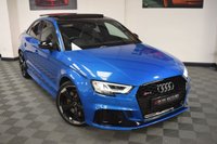 USED 2019 69 AUDI RS3 SALOON 2.5 RS 3 TFSI QUATTRO AUDI SPORT EDITION 4d 395 BHP PAN ROOF / COMFORT & SOUND PK