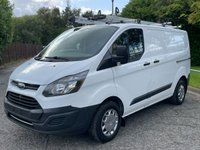 USED 2018 67 FORD TRANSIT CUSTOM 2.0 290 LR [ GLAZIERS / FRAIL RACK ] P/V 104 BHP Direct to us from lease company