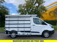 USED 2018 67 FORD TRANSIT CUSTOM 2.0 290 LR [ GLAZIERS / FRAIL RACK ] P/V 104 BHP Direct to us from lease company