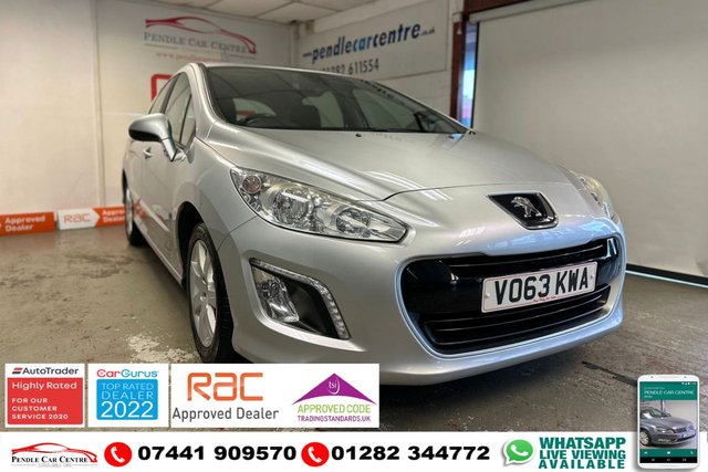 2013 63 Peugeot 308 1.6 HDI ACTIVE NAVIGATION VERSION 5d 92 BHP