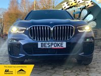 USED 2019 69 BMW X5 3.0 XDRIVE30D M SPORT 5d 261 BHP STUNNING 'BIG SPEC' 2019/69reg BMW X5 30D M-SPORT SUV - DIESEL - AUTOMATIC - 12 MONTHS FREE WARRANTY / BREAKDOWN RECOVERY - FULL UPGRADED PERFORATED LEATHER - 20 INCH DIAMOND CUT ALLOYS - HDD NAVIGATION - 1FORMER KEEPER - FULL BMW DEALER SERVICE HISTORY - COST NEW IN EXCESS OF &pound;65000.00
