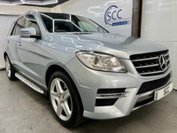 USED 2014 64 MERCEDES-BENZ M-CLASS 3.0 ML350 V6 BlueTEC AMG Sport SUV 5dr Diesel G-Tronic 4WD Euro 6 (s/s) (258 ps) Pan Roof,Sat Nav,&pound;13k Extras