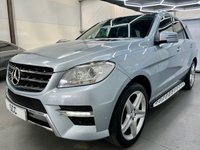 USED 2014 64 MERCEDES-BENZ M-CLASS 3.0 ML350 V6 BlueTEC AMG Sport SUV 5dr Diesel G-Tronic 4WD Euro 6 (s/s) (258 ps) Pan Roof,Sat Nav,&pound;13k Extras