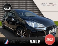 USED 2017 67 DS DS 3 1.2 PURETECH CONNECTED CHIC 3d 80 BHP SATELITTE NAVIGATION - BLUETOOTH - MIRROR LINK WITH APPLE CARPLAY - DAB RADIO - USB INPUT - AUTOMATIC AIR CONDITIONING - 17" DIAMOND CUT ALLOYS - 7" TOUCH SCREEN DISPLAY