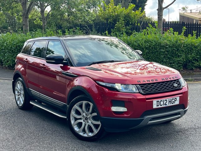 2012 12 Land Rover Range Rover Evoque 2.2 TD4 PURE 5d 150 BHP