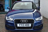 USED 2013 13 AUDI A3 1.4TFSi S-LINE 3 DOOR 6-SPEED 121 BHP LED DRL / Bluetooth / &pound;35 Road Tax