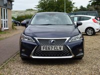 USED 2017 67 LEXUS CT 1.8 200H LUXURY 5d 135 BHP www.suffolkcarcentre.co.uk - Located at Reydon
