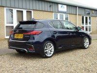 USED 2017 67 LEXUS CT 1.8 200H LUXURY 5d 135 BHP www.suffolkcarcentre.co.uk - Located at Reydon