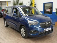 USED 2019 69 VAUXHALL COMBO LIFE 1.2 ENERGY XL S/S 5d 109 BHP 5 SEATS CRUISE CONTROL PARKING SENSORS 1 OWNER 6 MONTHS GOLD WARRANTY
