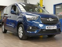 USED 2019 69 VAUXHALL COMBO LIFE 1.2 ENERGY XL S/S 5d 109 BHP 5 SEATS CRUISE CONTROL PARKING SENSORS 1 OWNER 6 MONTHS GOLD WARRANTY