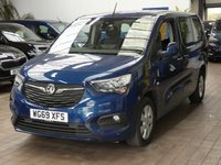 USED 2019 69 VAUXHALL COMBO LIFE 1.2 ENERGY XL S/S 5d 109 BHP 5 SEATS CRUISE CONTROL PARKING SENSORS 1 OWNER 6 MONTHS GOLD WARRANTY