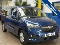 USED 2019 69 VAUXHALL COMBO LIFE 1.2 ENERGY XL S/S 5d 109 BHP 5 SEATS CRUISE CONTROL PARKING SENSORS 1 OWNER 6 MONTHS GOLD WARRANTY