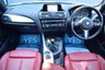 USED 2015 15 BMW 1 SERIES 1.6 118I M SPORT 3d 134 BHP RED LEATHER - HEATED SEATS