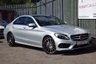 USED 2018 18 MERCEDES-BENZ C-CLASS 2.1 C 220 D 4MATIC AMG LINE PREMIUM PLUS 4d 170 BHP DRIVING ASSISTANCE PACK - 19" - PAN ROOF - BURMESTER - MEM SEATS