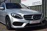 USED 2018 18 MERCEDES-BENZ C-CLASS 2.1 C 220 D 4MATIC AMG LINE PREMIUM PLUS 4d 170 BHP DRIVING ASSISTANCE PACK - 19" - PAN ROOF - BURMESTER - MEM SEATS
