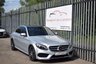 USED 2018 18 MERCEDES-BENZ C-CLASS 2.1 C 220 D 4MATIC AMG LINE PREMIUM PLUS 4d 170 BHP DRIVING ASSISTANCE PACK - 19" - PAN ROOF - BURMESTER - MEM SEATS