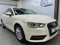 USED 2014 64 AUDI A3  1.6 TDI SE Hatchback 3dr Diesel Manual Euro 6 (s/s) (110 ps) Free Tax, Bluetooth, DAB Radio