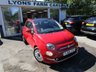 USED 2016 66 FIAT 500 1.2 LOUNGE 3d 69 BHP NEW SHAPE Only &pound;20 Road Tax! Low Mileage, Excellent Service History, MOT until June 2024, Great fuel economy!
