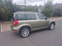 USED 2015 65 SKODA YETI 2.0 SE L TDI SCR 5d 109 BHP EURO 6 CAZ AND ULEZ COMPLIANT SAT NAV LEATHER HEATED SEATS DAB EXCELLENT SERVICE HISTORY