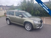 USED 2015 65 SKODA YETI 2.0 SE L TDI SCR 5d 109 BHP EURO 6 CAZ AND ULEZ COMPLIANT SAT NAV LEATHER HEATED SEATS DAB EXCELLENT SERVICE HISTORY