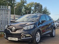 USED 2015 15 RENAULT CAPTUR 1.5 DYNAMIQUE MEDIANAV DCI 5d 90 BHP CRUISE CONTROL +  LED DAY TIME RUNNING LIGHTS +  CLIMATE CONTROL +  BLUETOOTH +  USB +  AUX +  RAIN SENSORS +  AUTOMATIC LIGHTS +  FOG LIGHTS +  KEYLESS START +  SAT NAV +  17 INCH ALLOY WHEELS +  TRACTION CONTROL +
