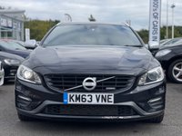 USED 2013 63 VOLVO V60 2.0 D3 R-DESIGN LUX NAV 5d 134 BHP CRUISE CONTROL + DAB + USB + AUX + DUAL ZONE CLIMATE CONTROL + PRIVACY GLASS +