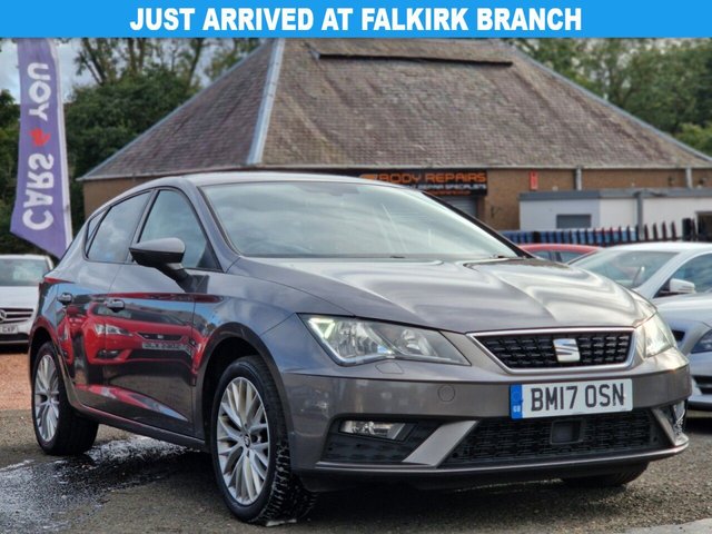 2017 17 SEAT LEON 1.6 TDI SE DYNAMIC TECHNOLOGY 5d 114 BHP FRONT AND REAR PARKING AID +   AUTO START?STOP +   DAB RADIO +   SAT NAV +   ANDROID AUTO +   APPLE CARPLAY +   BLUETOOTH +   FRONT HEATED SEATS +    AUTO HOLD +   AUX CONNECTION +   USB CONNECTION +   CRUISE CONTROL +   17 INCH ALLOY WHEELS +   1 PREVIOUS OWNER +