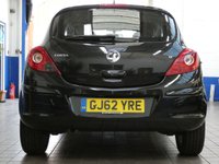 USED 2012 62 VAUXHALL CORSA 1.2 ACTIVE AC 3d 83 BHP NICE TIDY EXAMPLE LADY OWNER 9 SERVICES TO 93K MILES