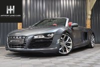 USED 2011 60 AUDI R8 5.2 SPYDER V10 QUATTRO 2d 519 BHP V10 MANUAL SPYDER, FULL SERVICE HISTORY, CARBON INTERIOR, PPF, B&O 12 MONTH WARRANTY